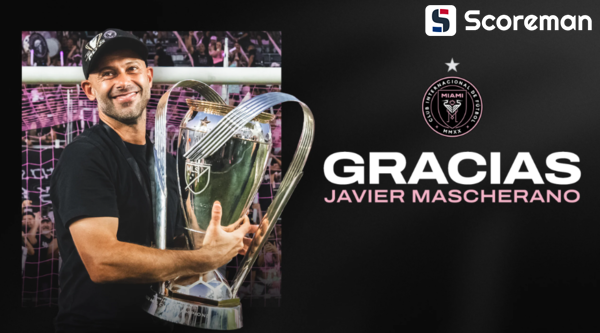 인터마이애미, 사령탑 교체 결단! '메시 절친' 마스체라노, 시즌 7경기 만에 사임